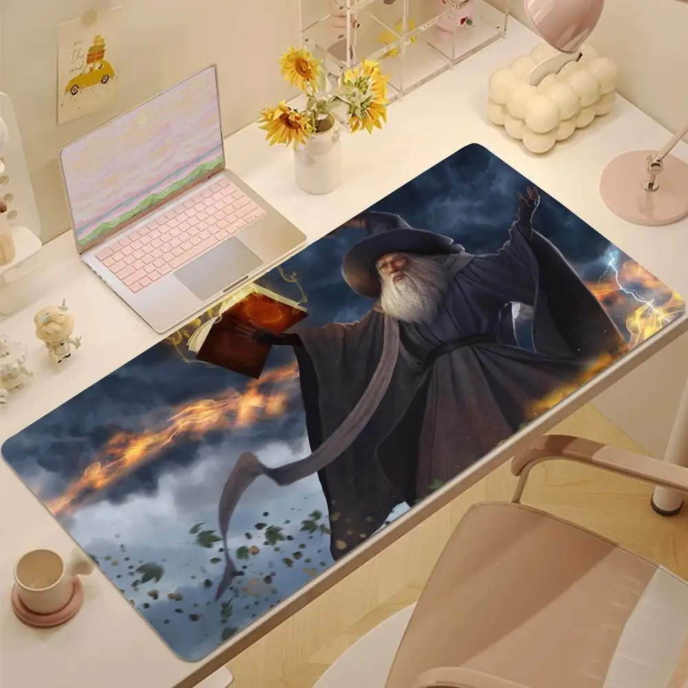 

Коврик для мыши Wizard, коврик для мыши, коврик для планшета, коврик для мыши для ноутбука, настольный коврик для мыши, милый коврик для игровой клавиатуры HD Rainbow, игровой проигрыватель csgo, 90x40