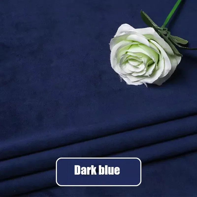Plush Velvet Fabric Thick Soft Material Upholstery Cloth Decorative Cushion Sofa Cover Curtain DIY Sewing Material