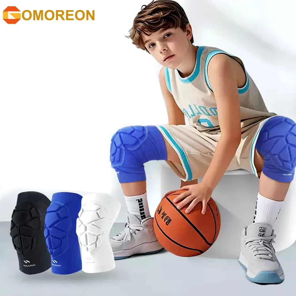 

Детские наколенники, дышащие и легкие компрессионные наколенники, наколенники, спортивное снаряжение для бейсбола, футбола, волейбола, езды на велосипеде