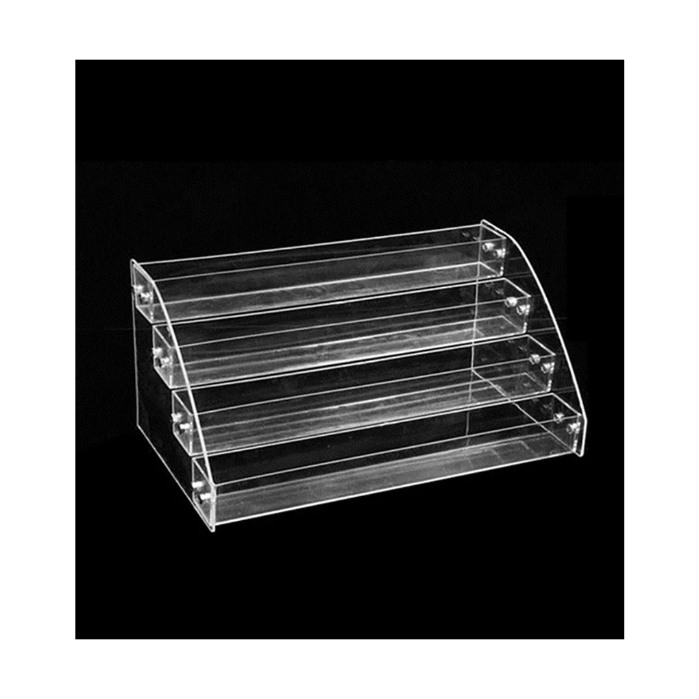 

Подставка для лака для ногтей, прозрачный пластиковый держатель для лака PS, многослойная полка, многофункциональный органайзер для стойки