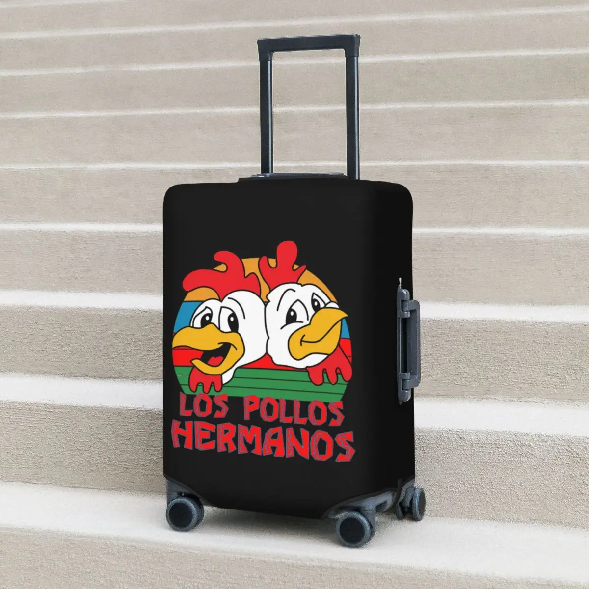 

Los Pollos Hermanos (15) Чехол для чемодана Эластичные защитные чехлы для дорожного багажа на 18-32 дюймов