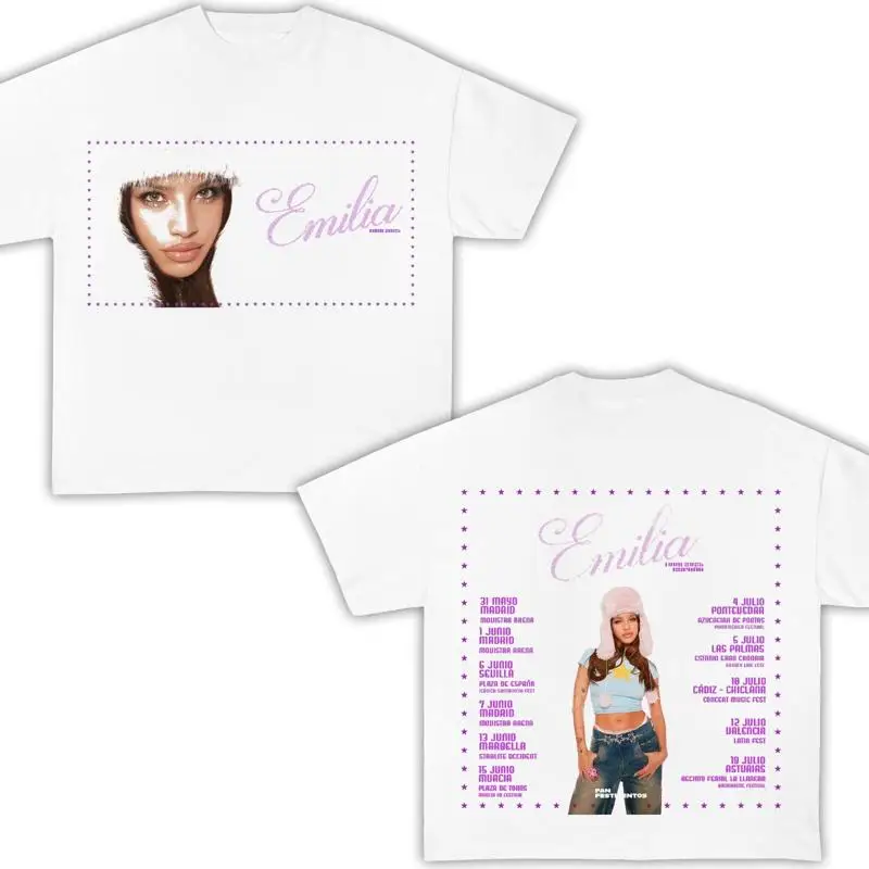 

Emilia Tour Espana 2025 Shirt, Emilia Merch Shirt