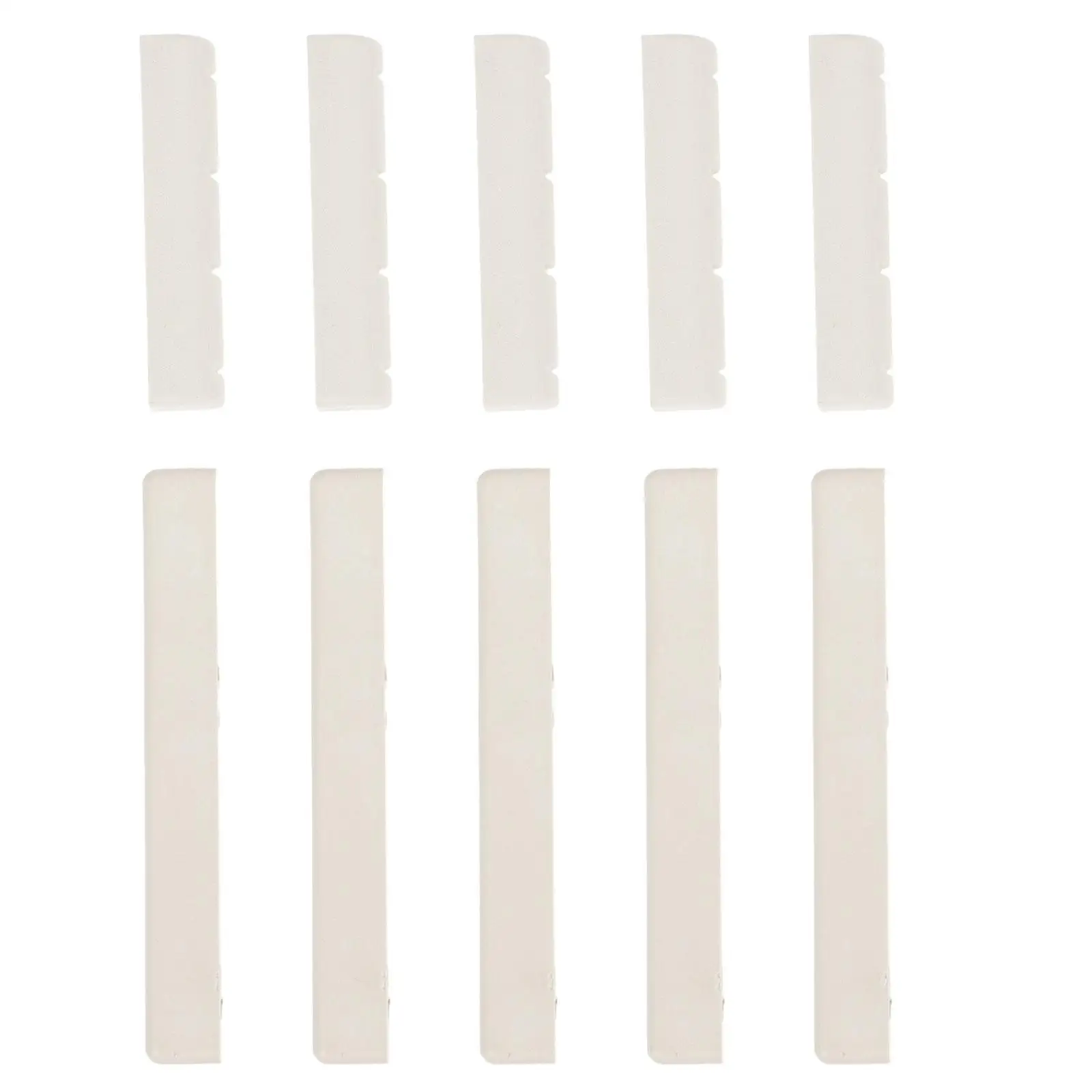 

5 Pairs Ukulele String Accessories Accessory Saddle and Nut Parts Kit Professional