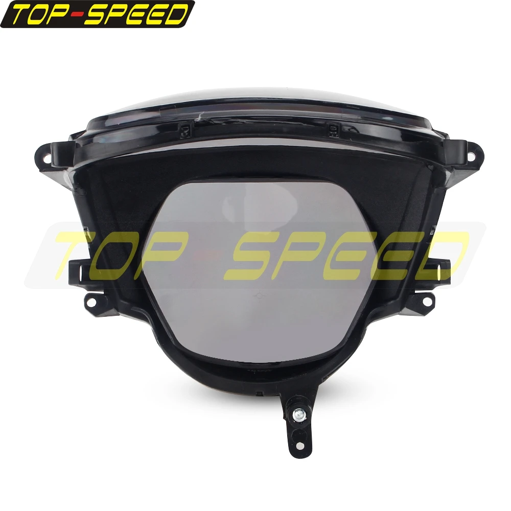 3 Styles Motorcycle Headlight Lens Front Light Glass Cover For Piaggio Zip 50 2T AC DT TT Base Pigmentato LC SP Fast Rider 49 2T