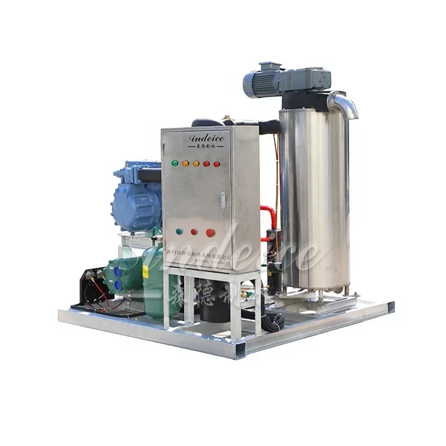 Sindeice Automatic Seawater Slurry/liquid Ice Machine/maker For Seafood Cooling On Boat Use