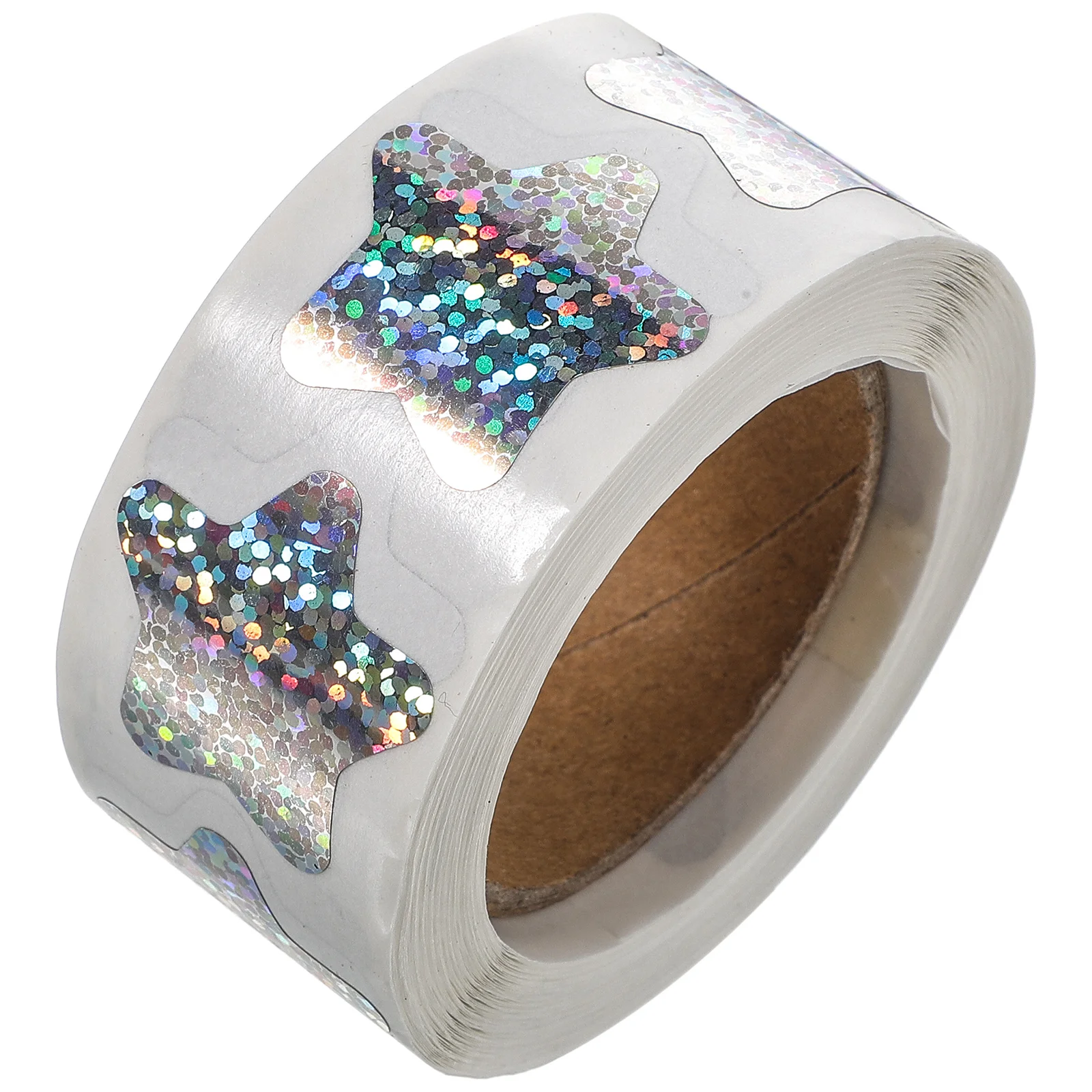 

1 Roll Star Stickers Self-Adhesive Shiny Decorative Seal Labels For Kids Party Crafts Diy Rewards Baking File Folder