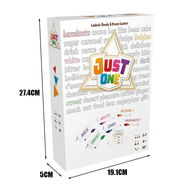 

2026 Just One Board Game Fun Collaborative Party Game for Families and Friends