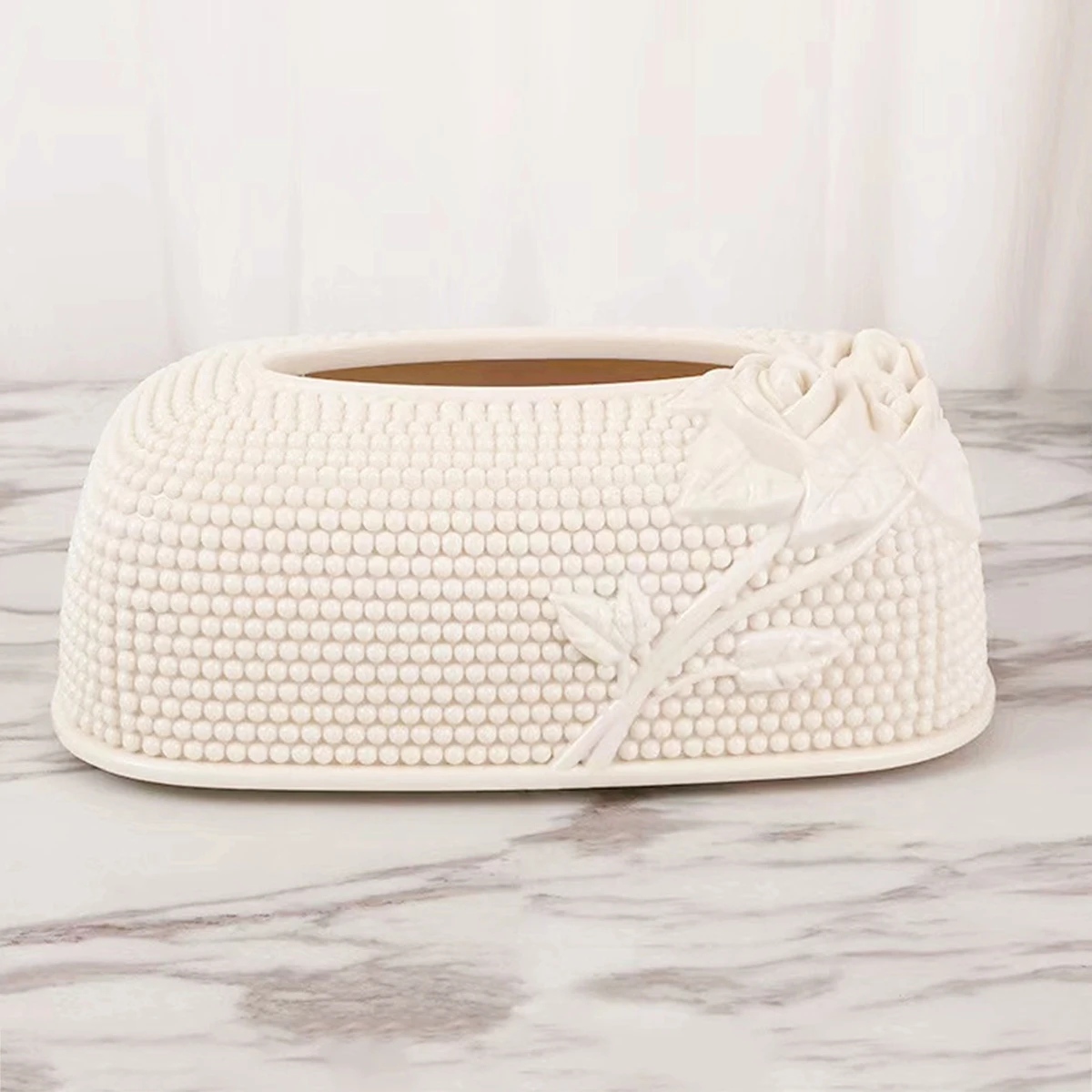 1pc Taschentuch box im europäischen Stil, Wohnküche, Wohnzimmer, Schlafzimmer, Restaurant, Bar, Extraktion sbox für Hotels ervietten, Plastik box – Detail 11