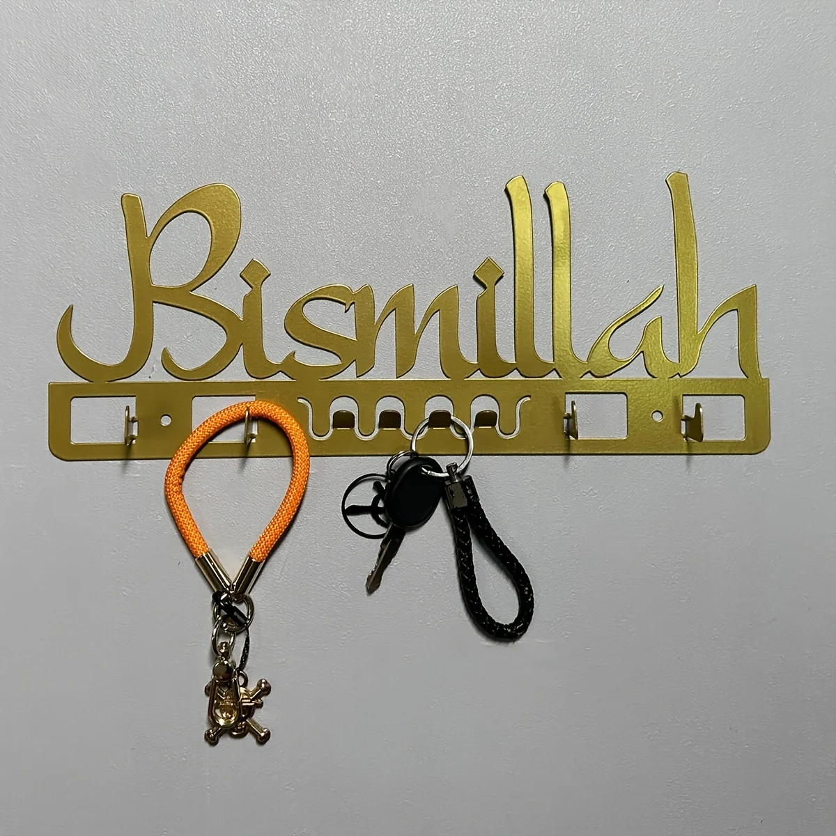 1PC Islamic Home Decoration, Metal Islamic Key Holder, Muslim Gift, Islamic Wall Art, Arab Wall Decoration, Islamic Gift