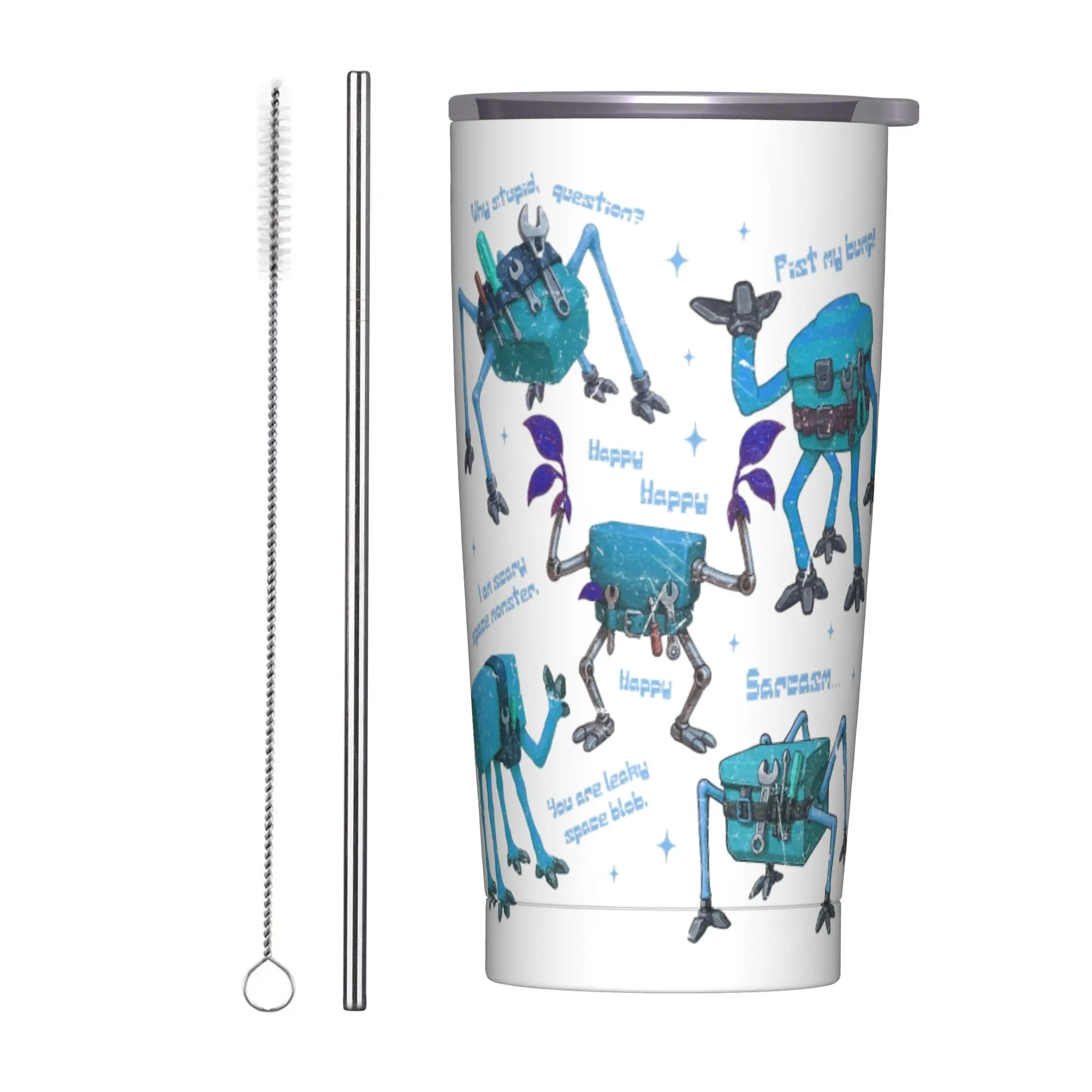 Stainless Steel Tumbler Rockys Amaze Project Hail Mary Thermal Mug Heat Preservation Hot Drinks Mugs Cup Beach Water Bottle