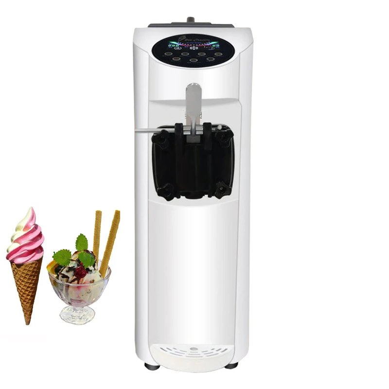 

Desktop Soft Serve Ice Cream Machine Commercial Sweet Cone Ice Cream Makers Vending Machine