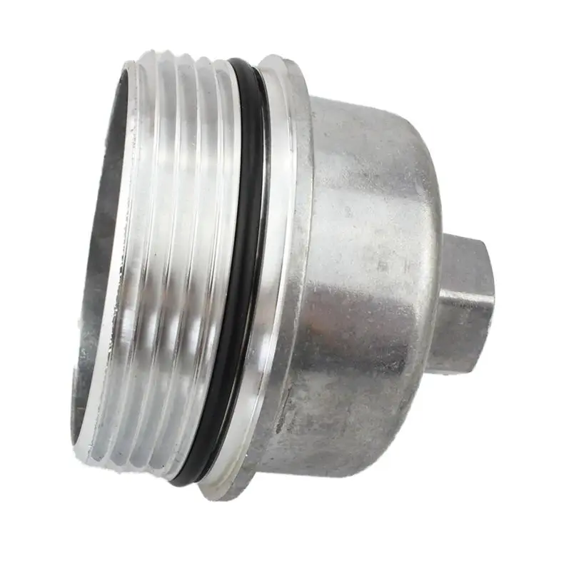 Plain 2X Engine Oil Cooler Filter Cap For Chevy Cruze Aveo Sonic Trax Opel Astra Zafira 55353325 55593189 5650963 view 2