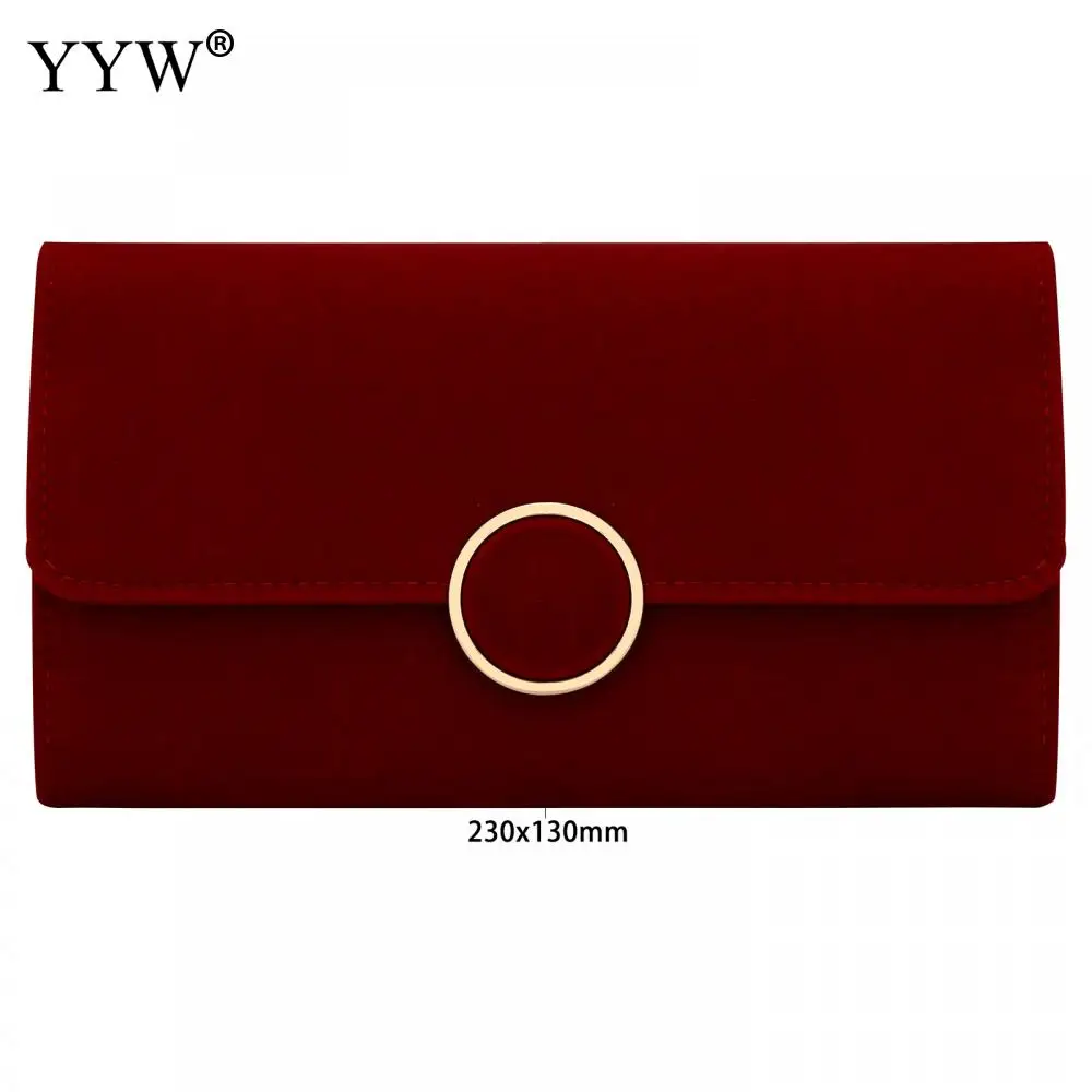 Retro Velvet Evening Bag For Women Small Solid Lap Day Purses And Handbags Wedding Chain Shoulder Bag Dinner Clutch Wallet Sac