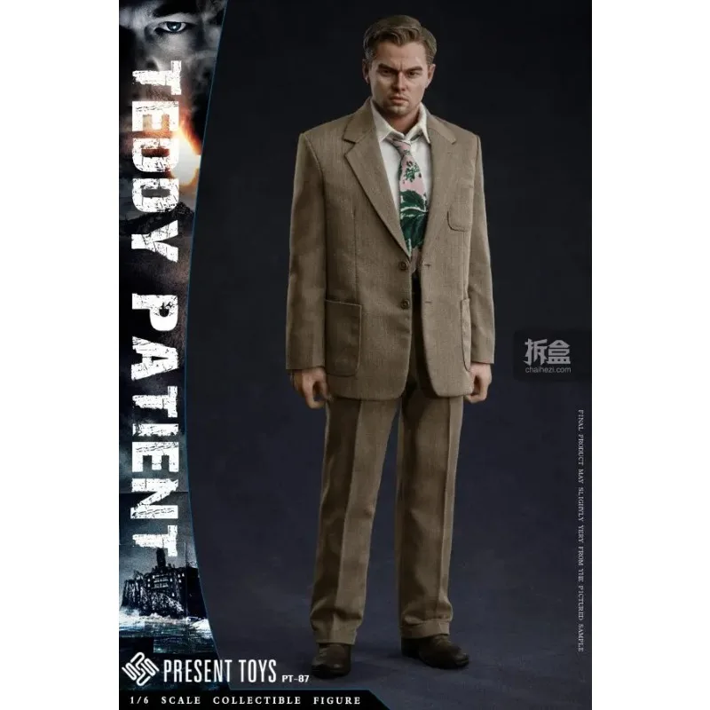 مجسم ليوناردو دي كابريو (فيلم شاتر آيلاند)  وبمفاصل متحركة بطول 30 سم | Leonardo DiCaprio (Teddy Daniels - Shutter Island) Articulated Figure 30cm