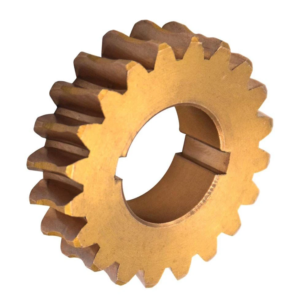 ترس عجلة دودة برونزية، توافق تروس متعدد الاستخدامات، ترس دودة برونزي متوافق مع GIS 2000، موثوق به للإصلاحات