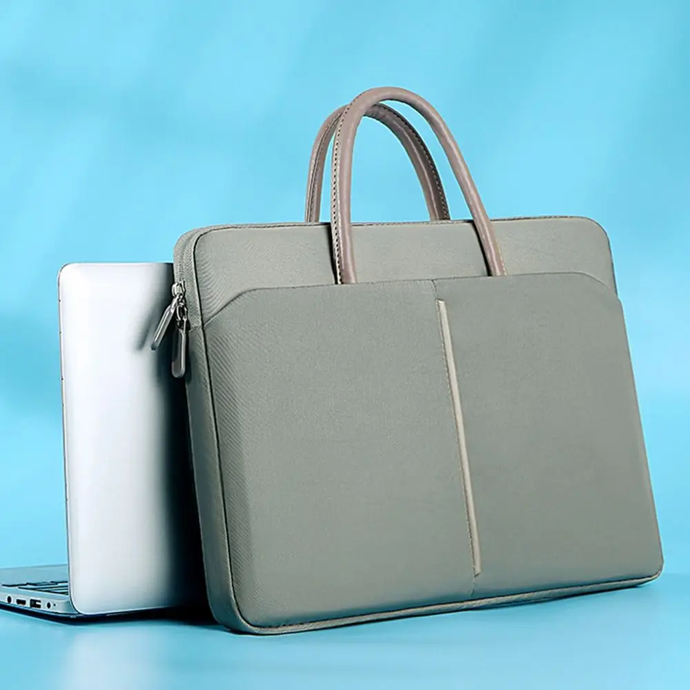 Durable Shockproof Tablet Protective Case Waterproof Solid Color Tablet Sleeve Bag Portable Simple Computer Storage Bag Business