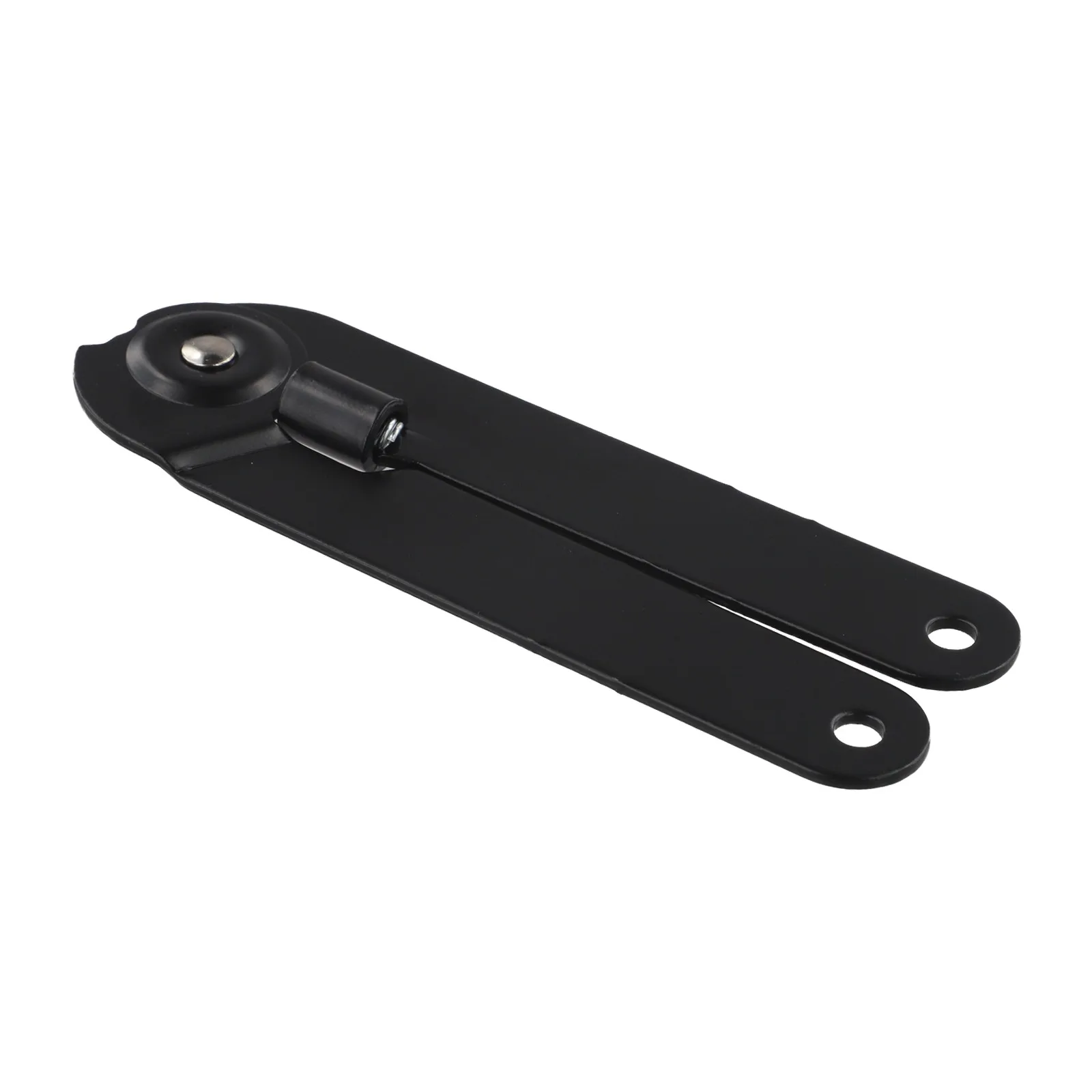 2 Iron Hinges for Cabinet and Attic Applications Suitable for Folding Mechanisms with 180 Degree Functionality