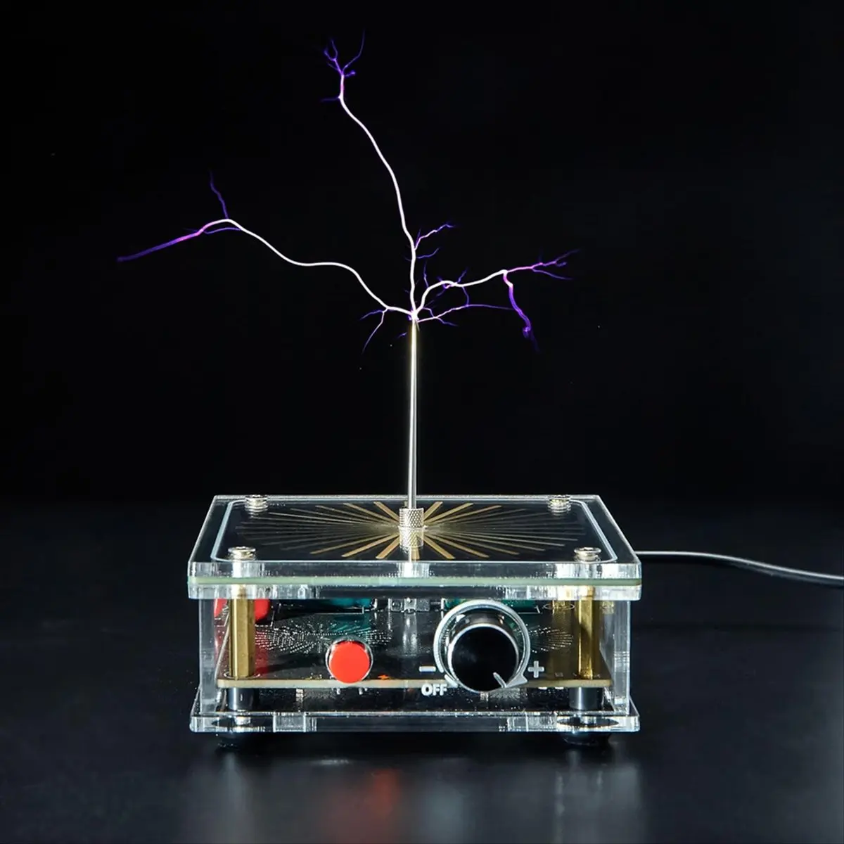 Power Tool Sets Bluetooth Music Coil Arc Plasma Speaker Science Experiment Desktop Toy Model Coil 8 US Plug