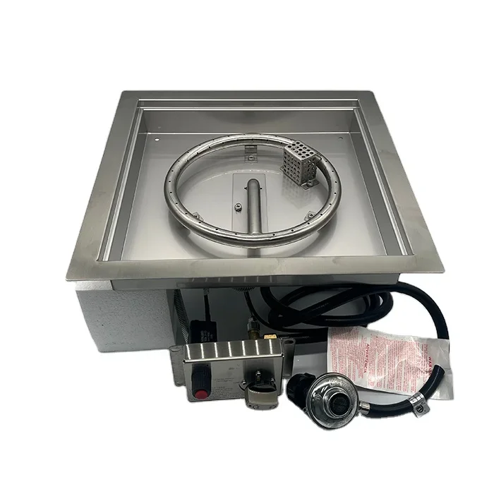 304 stainless steel outdoor gas fire pit pan