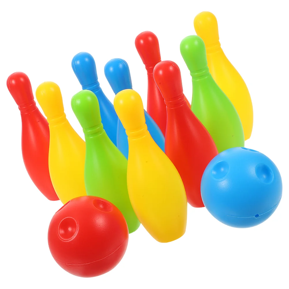 

Mini Bowling Indoor Kids Toys Balls Pin Interesting Game Children Sports Toddler