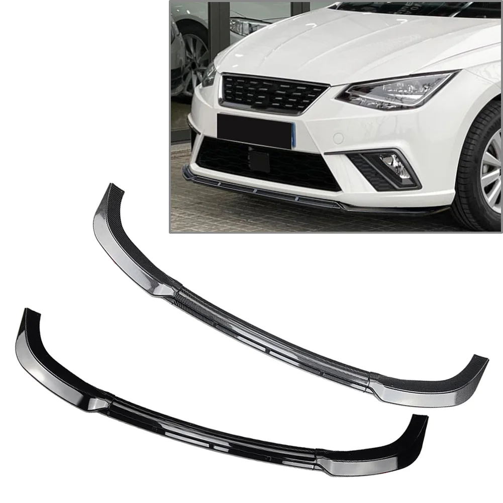 

Car Front Bumper Lip Splitter Spoiler Trim For Seat Ibiza MK5 Standard FR 2018 2019 2020 2021 2022 2023