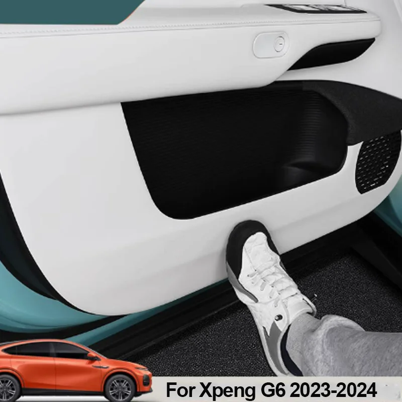 

for Xpeng G6 X peng G6 XiaoPeng G6 2023 2024 Car Door Sill Anti Kick Pad Protection Side Edge Film Protector Sticker Accessories