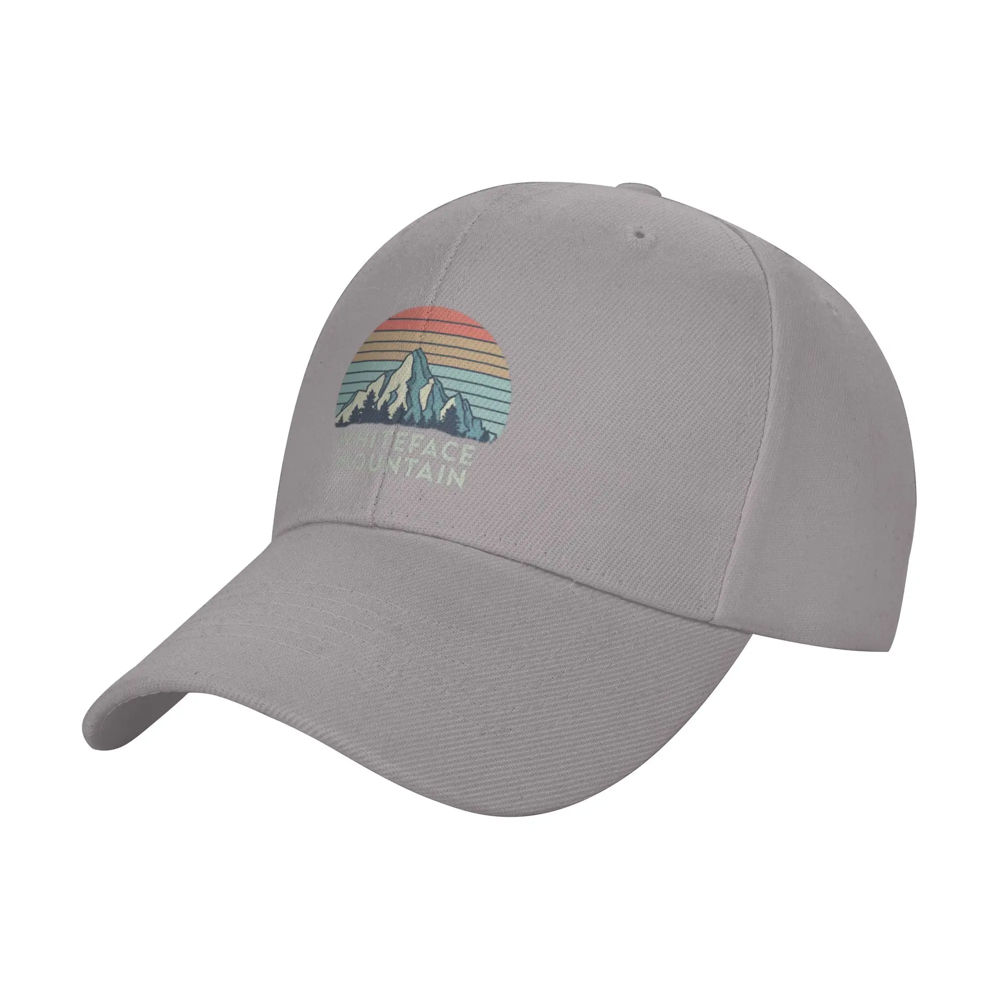 Hot Sale Whiteface Mountain - New York Baseball Cap  Breathable Mesh Cap  Gym Workout Mesh Cap