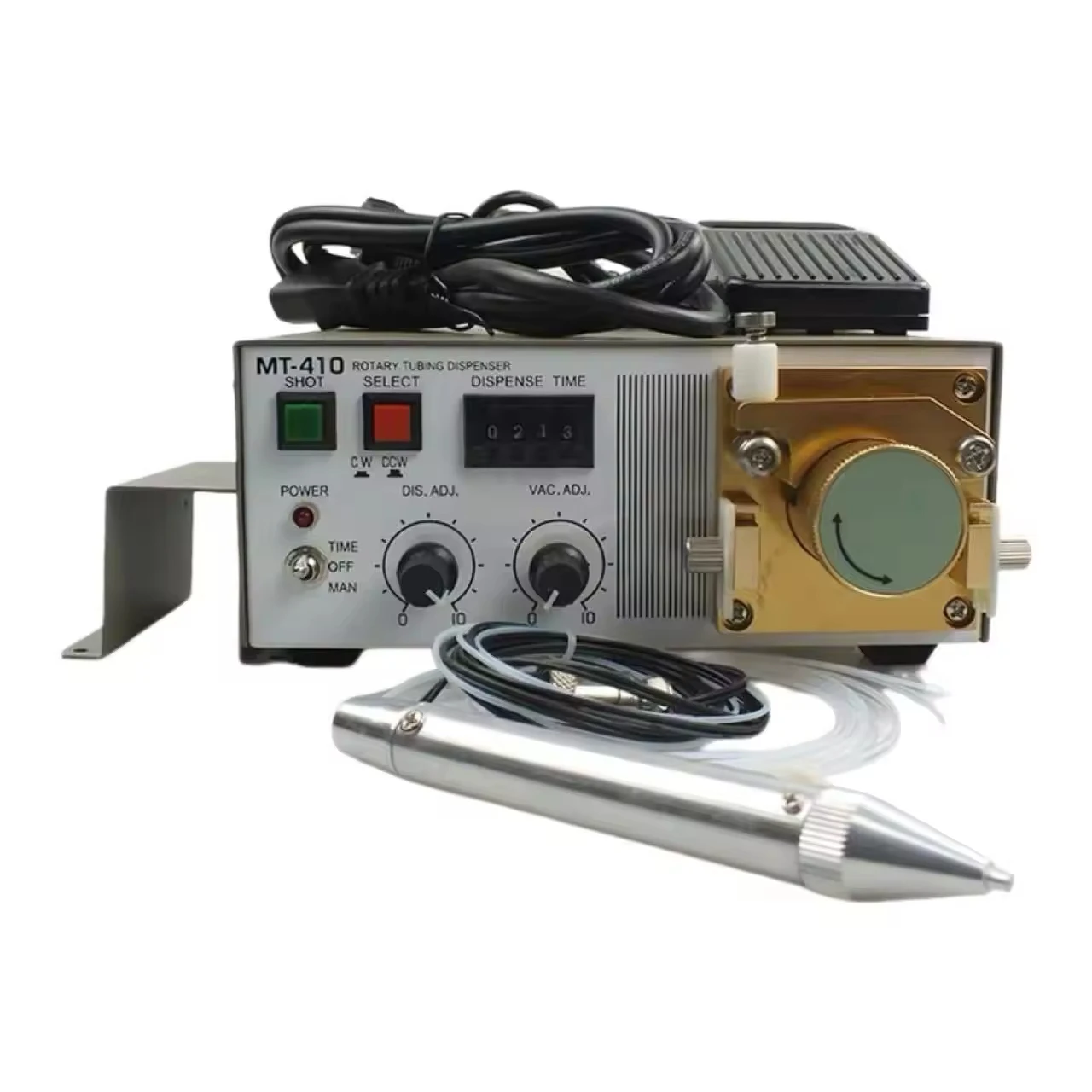 

Manual Automatic MT-410 Peristaltic Glue Dispenser Machine 30W Compatible for 502 Instant Quick-drying Liquid