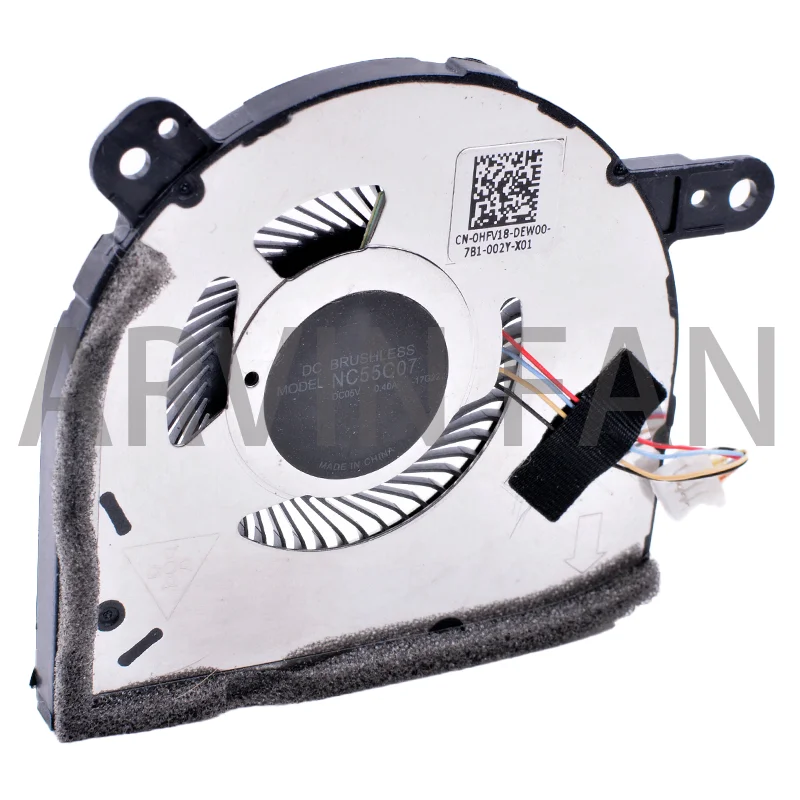 Ventilador de refrigeración para ordenador portátil, dispositivo de refrigeración Original, DC5V, 0.40A, NC55C07-17G22, nuevo