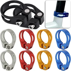 Bicycle Seatpost Clamp 45/35/15mm Seat Tube Clamp Mountain  Road Bike Seat Tube Clip Aluminum Alloy Bike Saddle Seat Clamps