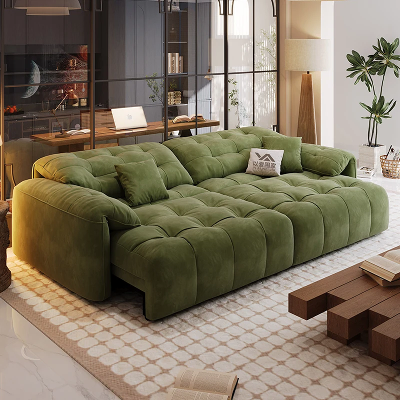 Sofá cama plegable moderno, Chaise Designer Divani, muebles para el hogar, sofás de lujo para sala de estar, grande, eléctrico nórdico europeo