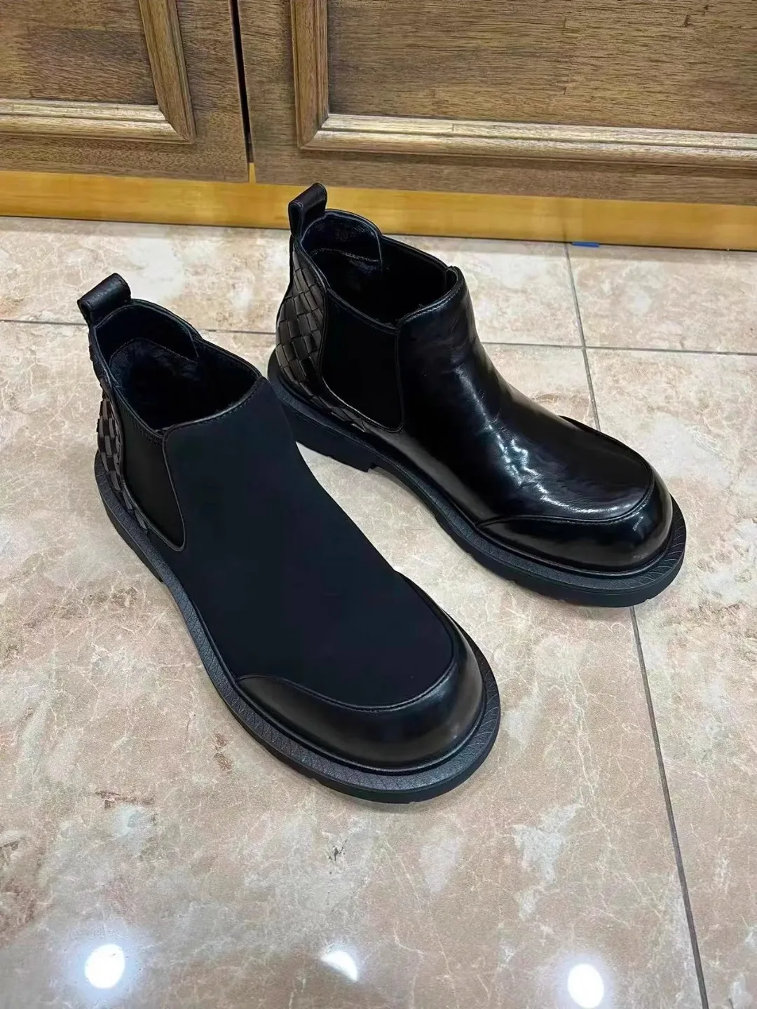 

Men's Pure Leather Fleece Lined Comfortable Casual Shoes High Quality Business European Style Fall Winter New Arrival