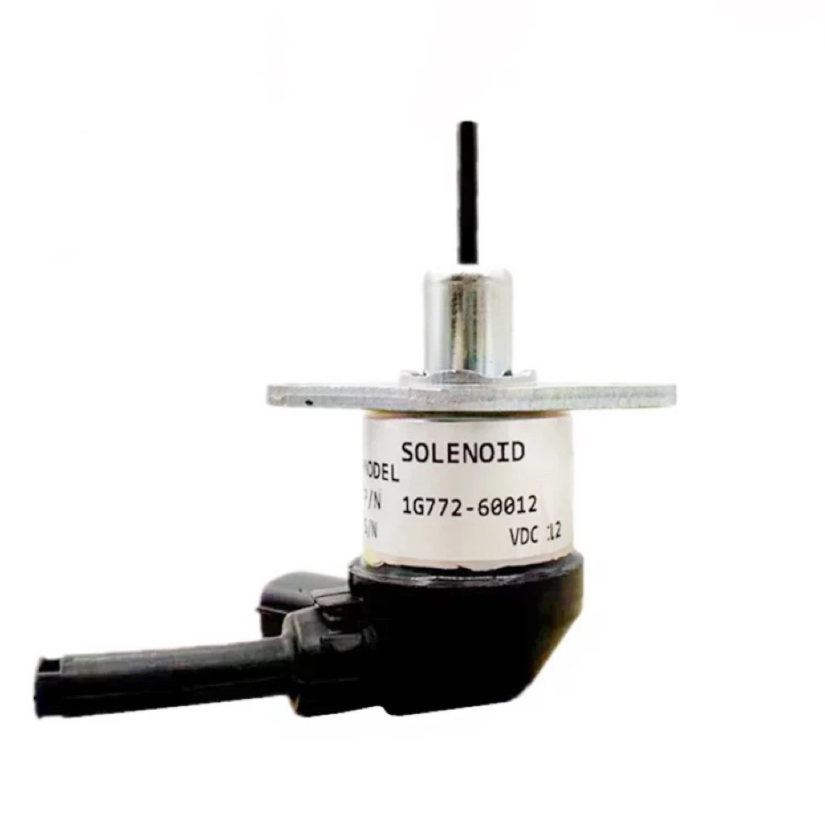 Image of Kraftstoffabschaltmagnet passend für Kubota V2607 V3307 CAT 2.6 3.3 Motor 1G772-60010