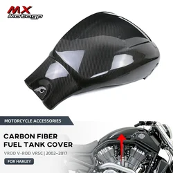 100% Carbon Fiber For HARLEY VROD V-ROD Muscle VRSCF 2009-2017 Motorcycle Full Fuel Tank Cover Guard Fairing Kits