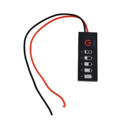 Battery Level Indicator 18650 Lipo Lithium Capacity Tester Meter 1S 2S 3S 4S 5S 6S 3.7V-29.4V Module Lithium Battery Percentage