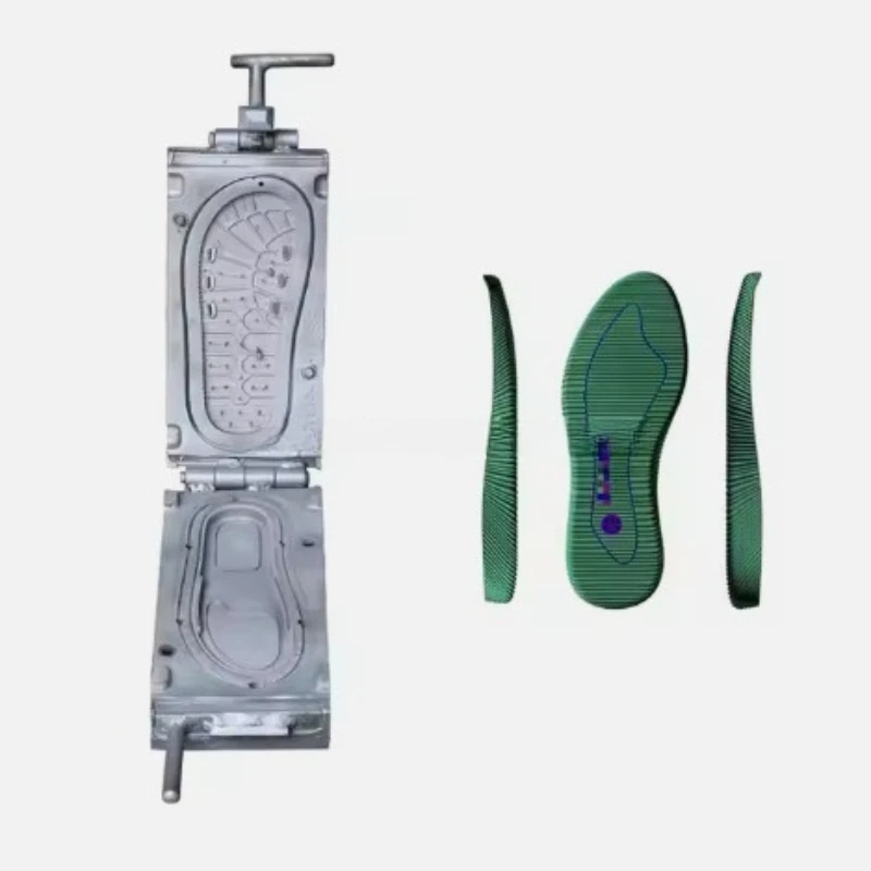 Injection casting pvc mold slippers blowing shoe mold flat sole