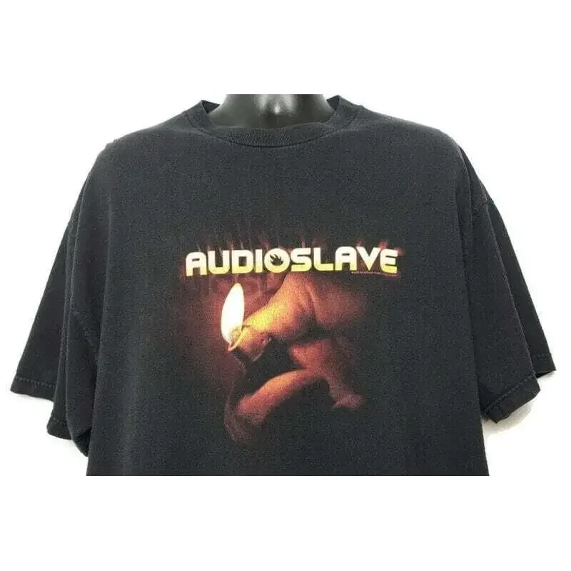 2003 Audioslave T Shirt Chris Cornell Retro Style Tee El831