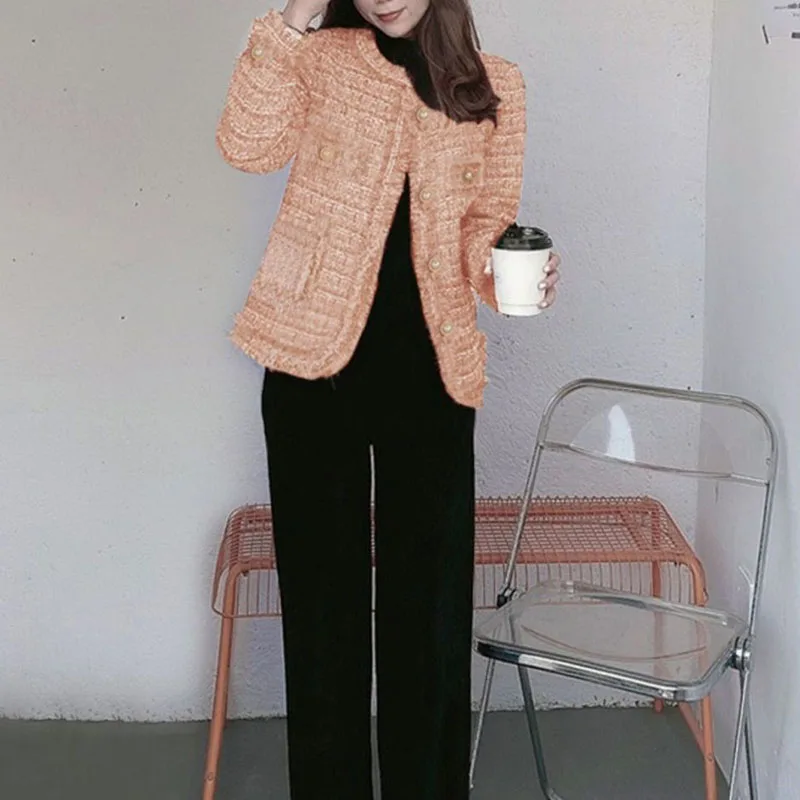 

New Upscale Womens Xiaoxiang Suit Jackets Celebrity Style Coat Spring Fashion Outerwear Female Casual Blazer Trench Coats XQ305