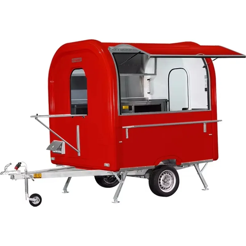 Mobile Food Trucks for Sale with Low Prices Fiberglass & Aluminum Construction 5-Year Warranty Direct Factory Offer Candy