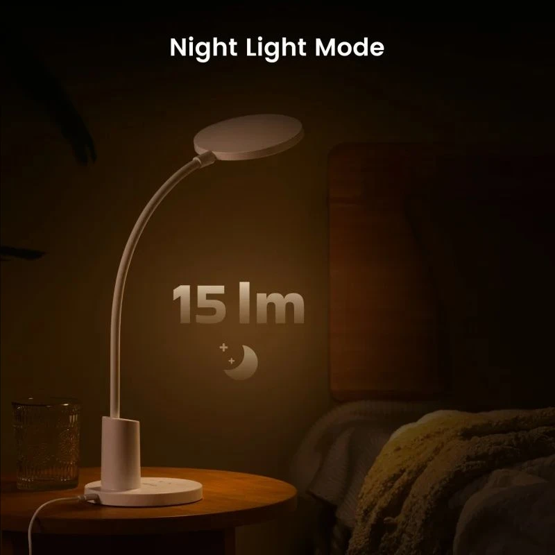 Yeelight Pura Reading Table Lamp Bedside Lamp Night Light Eye Protection Touch Adjustable 3 Color Temperatures 360° Rotatable