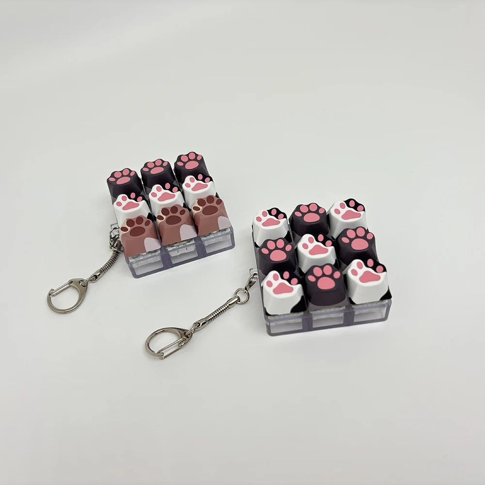 Handy-Anhänger Neuheit langsamer Druck Pop Fidget Schlüsselanhänger Drücken Sie Fingerspitzenspielzeug Niedlicher Kawaii Schlüsselanhänger Tastatur Klopfen – Detail 8