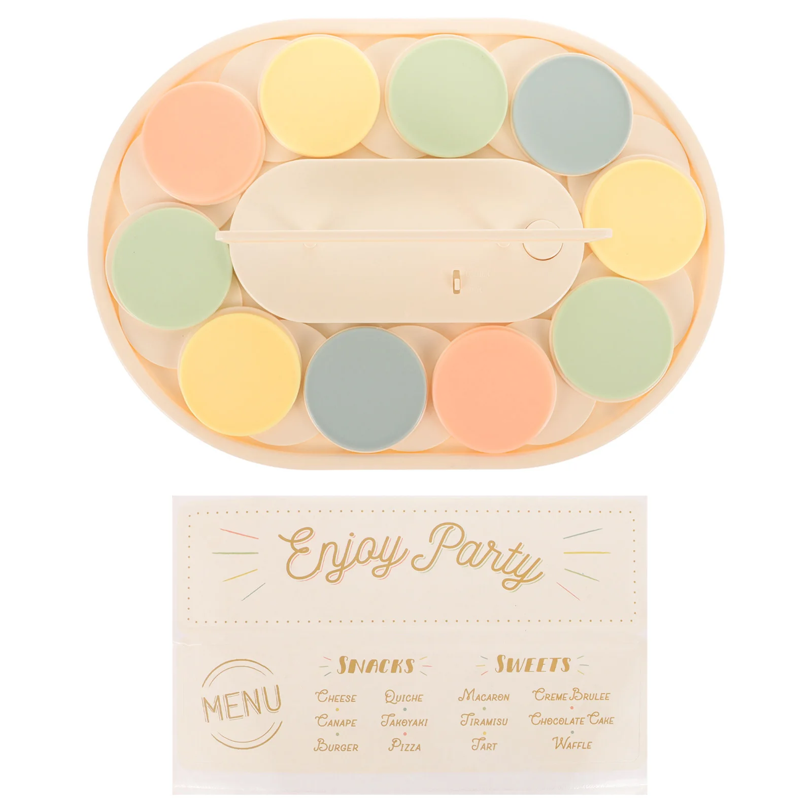 

Automatic Rotating Cake Display Stand Plastic Healthy No Smell Wedding Birthday Party Supplies Rotating Cupcake Stand