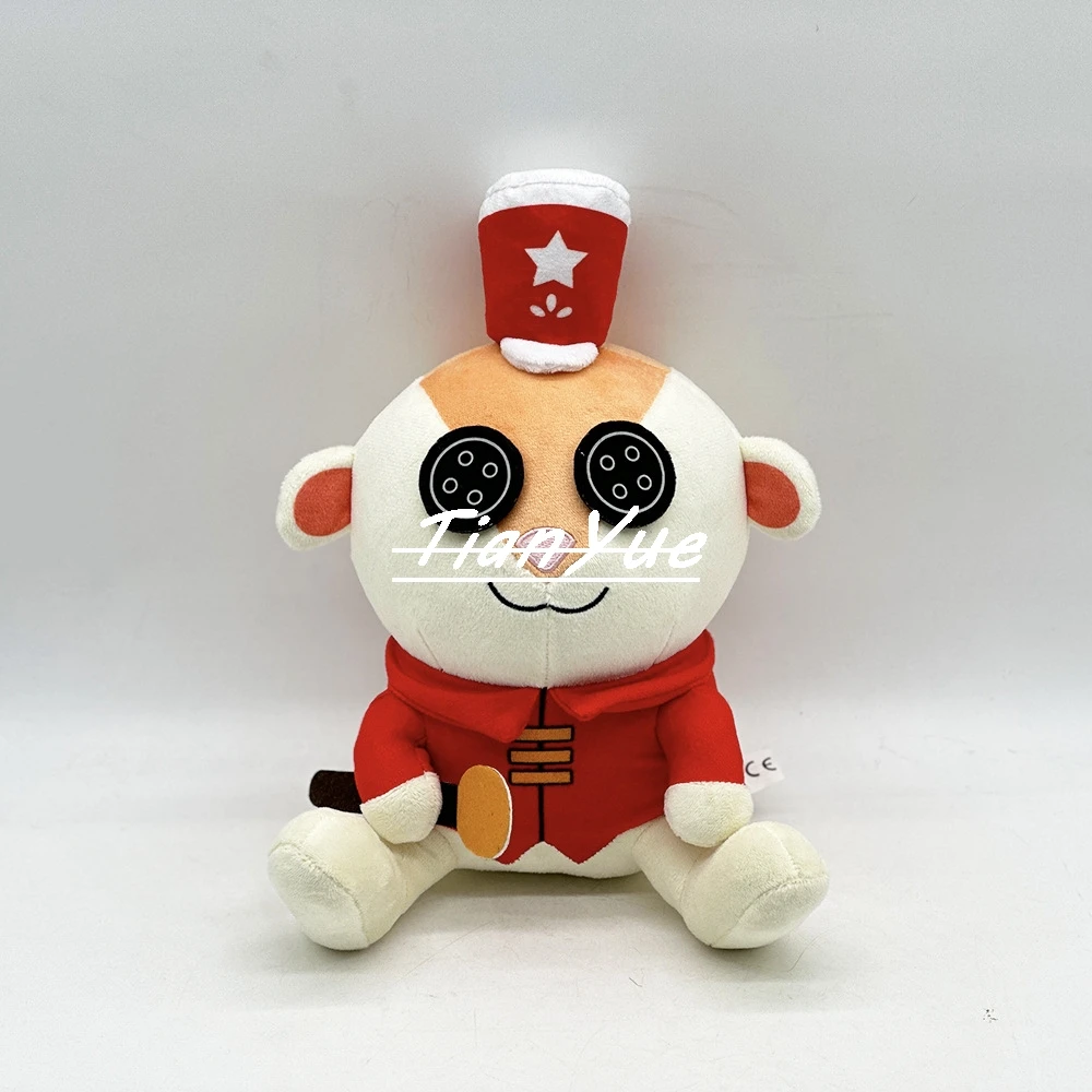 

Милая коралиновая мышь, детская мягкая рождественская игрушка, аниме-кукла, подарок на день рождения для ребенка, 28 см