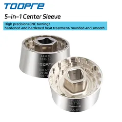 Toopre Bicycle Bb Integrated Center Axle Disassembly Tool 44Mm R60 Bb-9100 Dub16T Fsa386 Socket