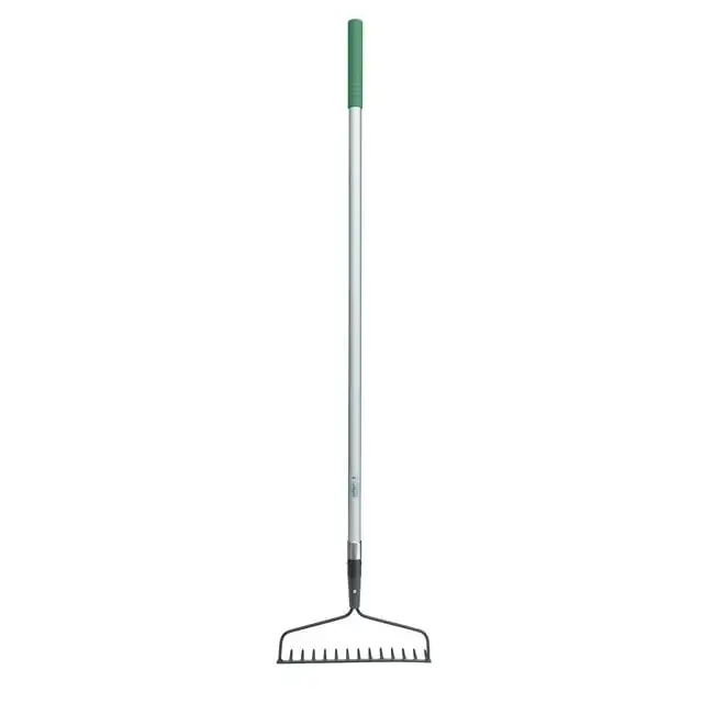 

Expert Gardener Fiberlgass Long Handle 14-Tine Bow Rake with Comfort End Grip
