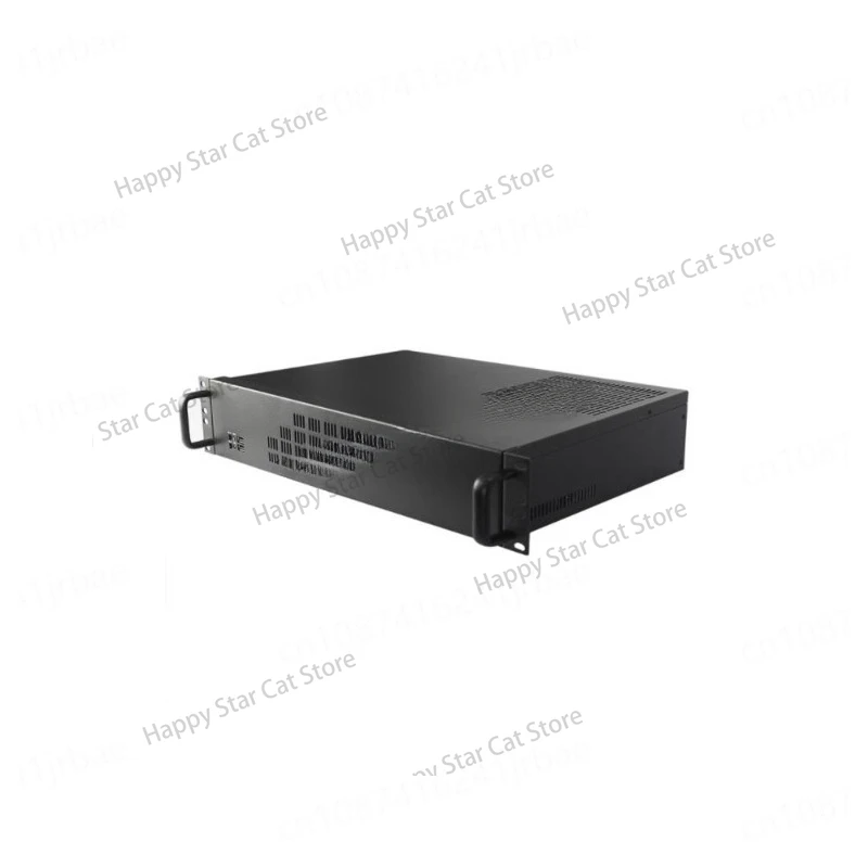 300mm MATX motherboard horizontal industrial network monitoring video recorder server chassis  2u rack type short