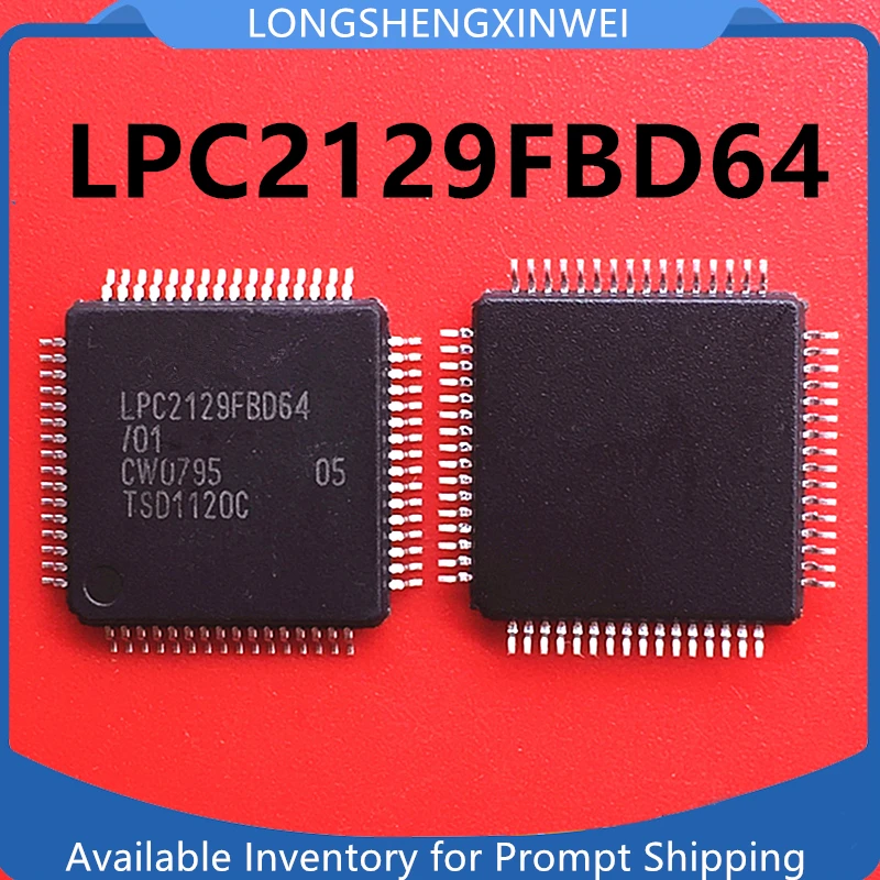 1PCS Original LPC2129FBD64 LPC2129 Microcontroller IC Chip Encapsulated LQFP-64