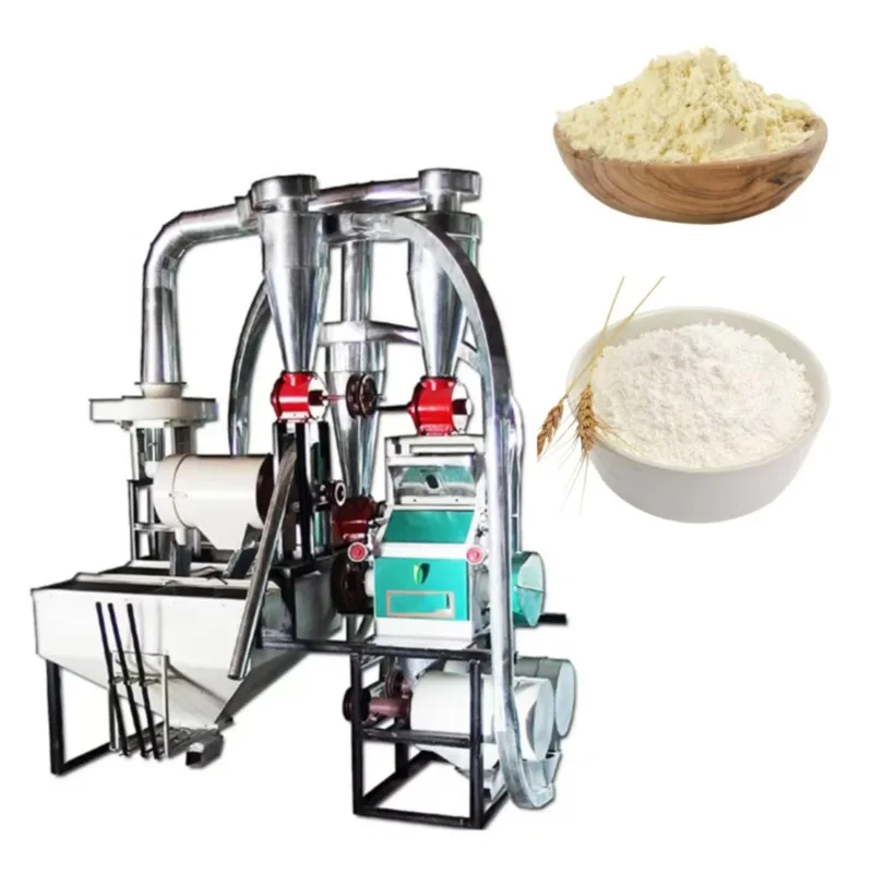 Low Noise Air Cooling Home Flour Milling Machine Flour Milling Machine Wheat Manual Maize Flour Milling Machine