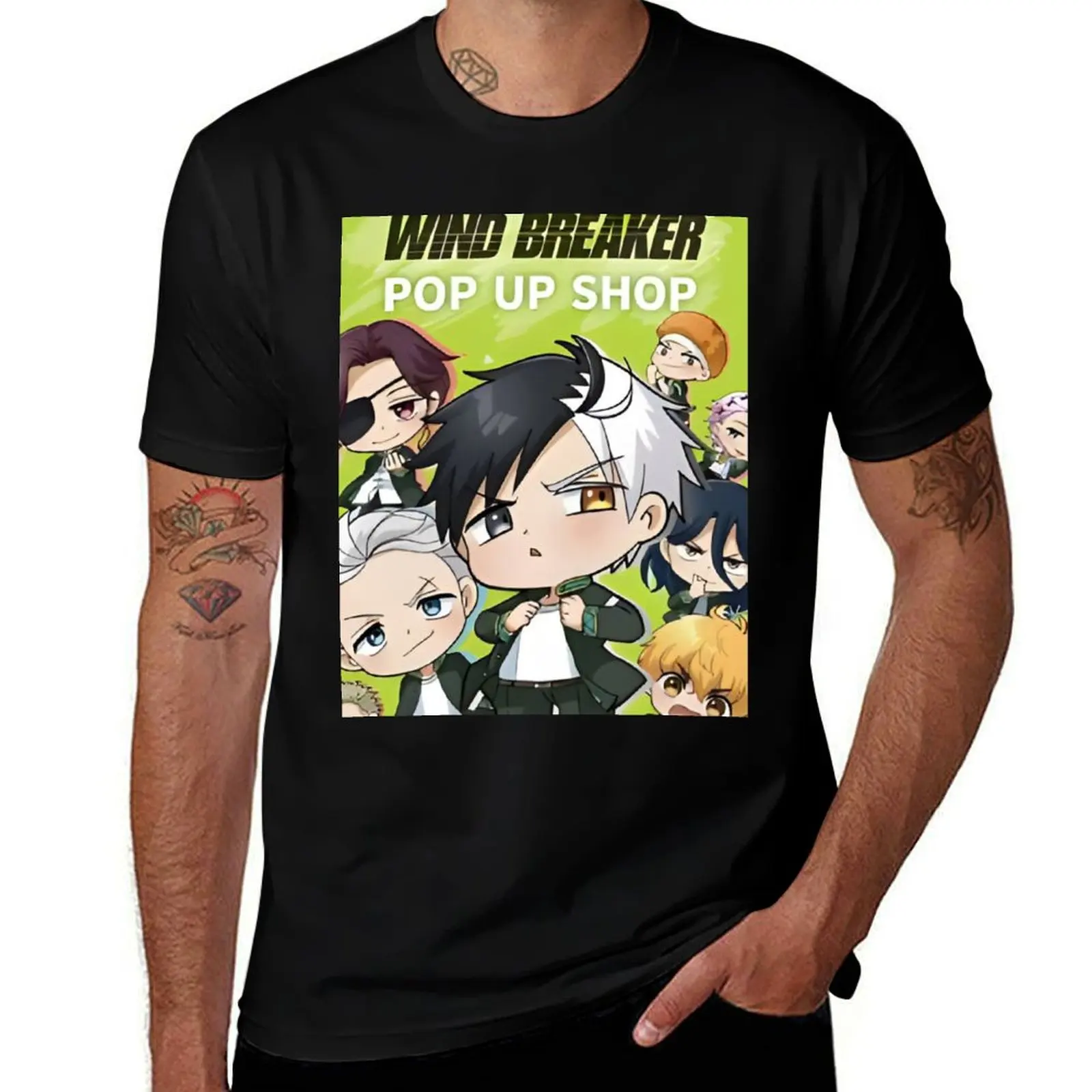 

Wind Breaker - Cover image T-Shirt Creative Graphic Tee Shirt