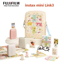 Original Fujifilm Instax Mini Link 3 Printer Instax Photo Camera Printers Happy Upgrade Gift Box With 10 Photo Papers